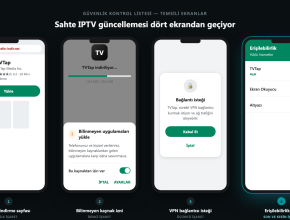 Android telefonlarda sahte IPTV güncellemesi banka parolası peşinde