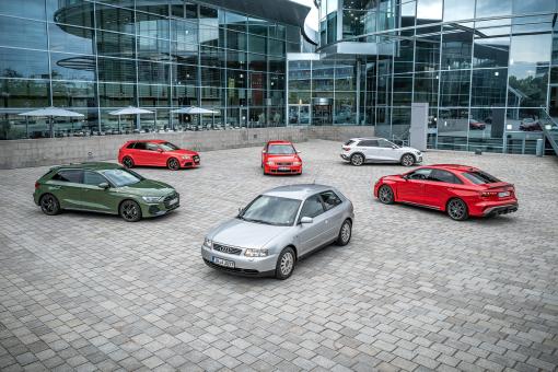 The pioneer of the premium compact class, the Audi A3, turns 30