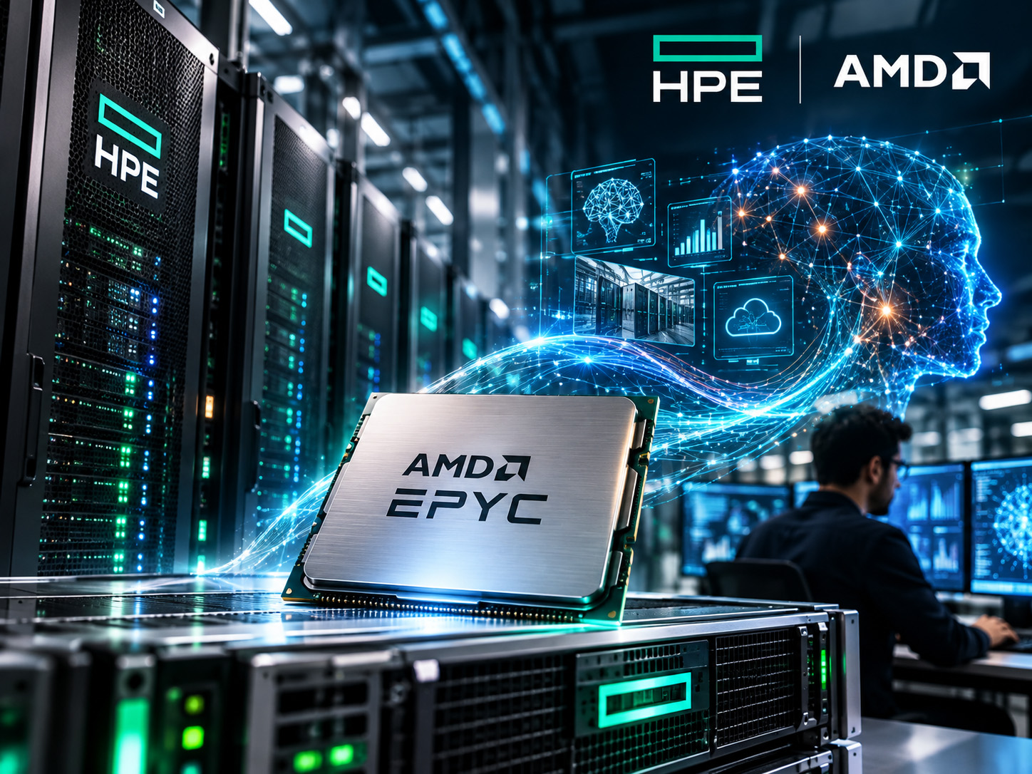 HPE, yeni nesil AMD CPU destekli sunucularla kurumsal yapay zekâ inovasyonunu hızlandırıyor