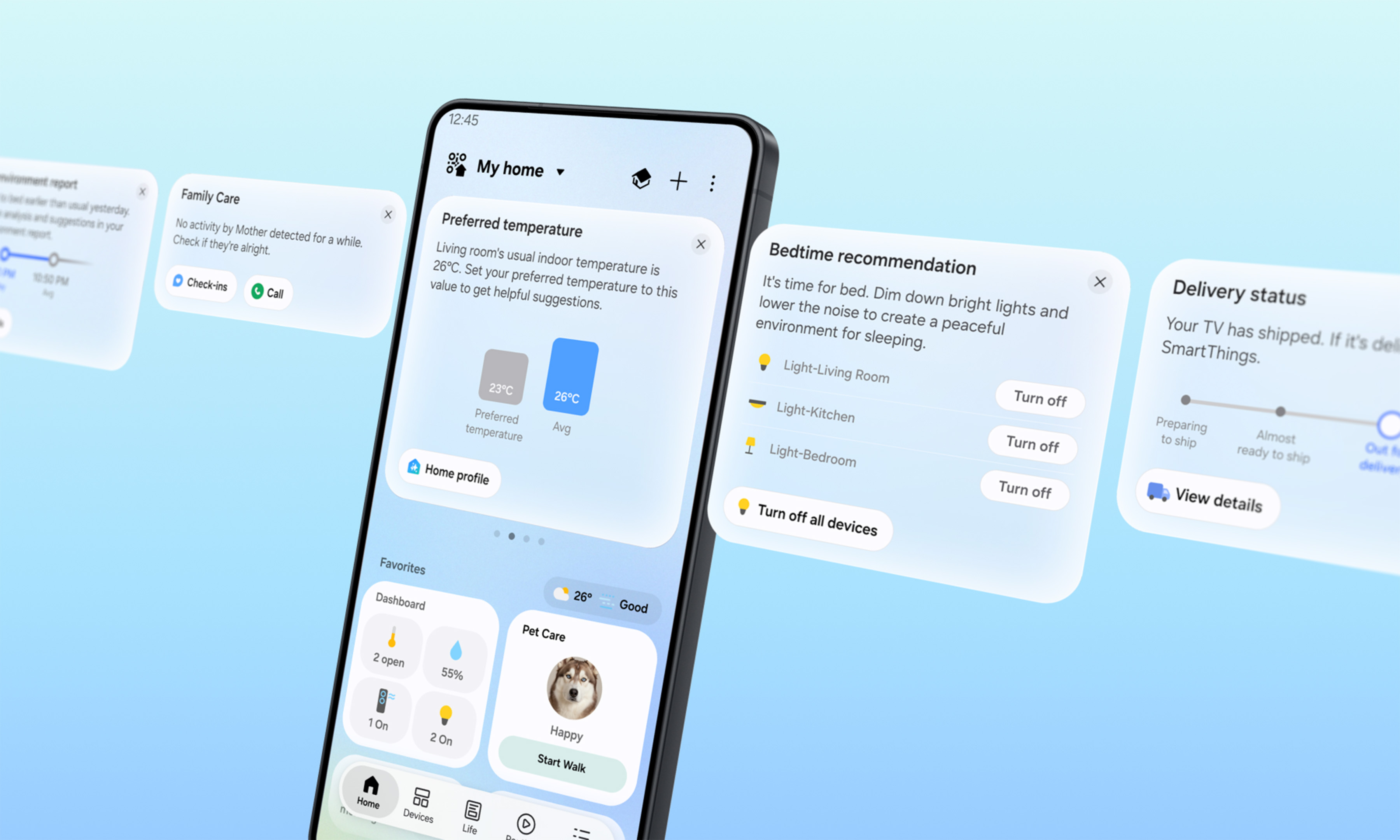 Samsung, daha sezgisel kullanıcı deneyimleri sunan yeni platform güncellemesiyle “SmartThings Now”ı tanıttı