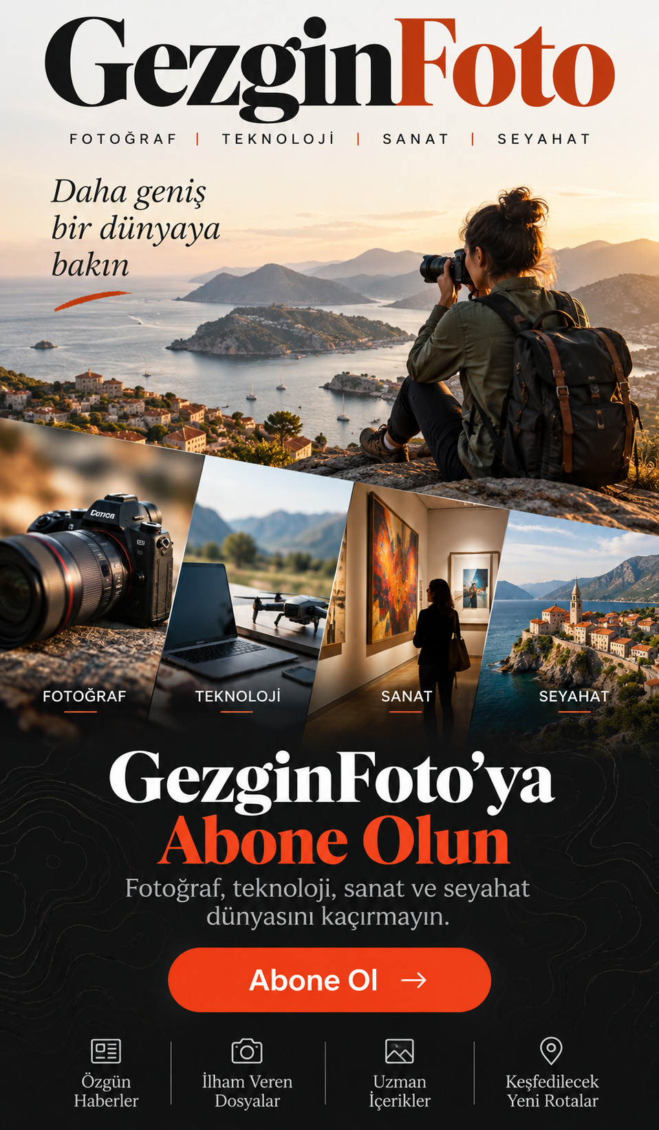 GezginFoto Abonelik Posteri